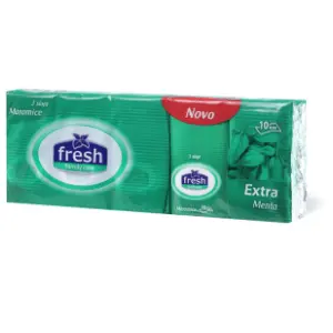 Papirne maramice FRESH menta 3sloja 10kom slide slika