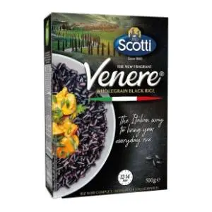 Integralni pirinač RISO SCOTTI Venere crni 500g slide slika