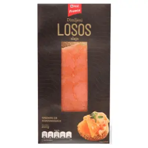 PREMIA dimljeni losos slajs 200g slide slika