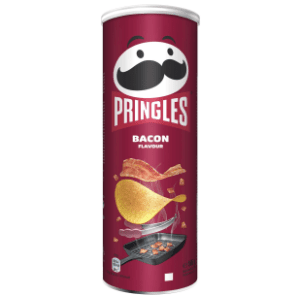 PRINGLES slanina čips 165g