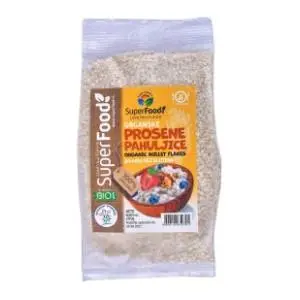 Prosene pahuljice SUPER FOOD bez glutena organske 200g slide slika