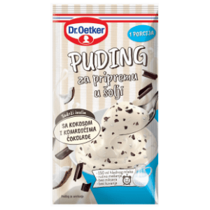 Puding DR.OETKER kokos čokolada 30g slide slika