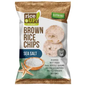 Pirinčani čips RICE UP morska so 60g slide slika