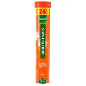 Šumeće tablete NATUREL multivitamin 96g slide slika