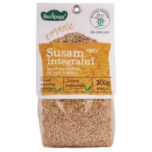 BIO ŠPAJZ Susam integralni organski 200g slide slika