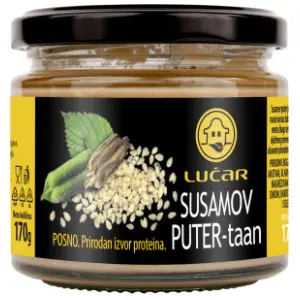 Susamov puter taan LUČAR 170g slide slika