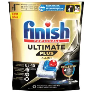 Tablete FINISH Ultimate plus 45kom slide slika