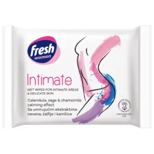 FRESH intimne vlažne maramice 20kom slide slika
