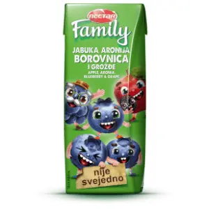 Voćni sok NECTAR Family borovnica 200ml slide slika