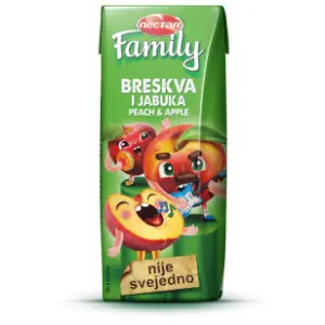 Voćni sok NECTAR Family breskva jabuka 200ml slide slika