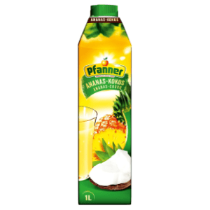 Voćni sok PFANNER Ananas kokos 1l slide slika
