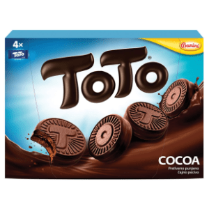 Biskvit BANINI Toto cocoa 244g