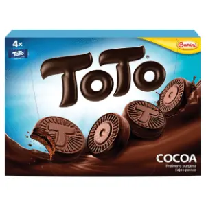 Biskvit BANINI Toto cocoa 244g slide slika
