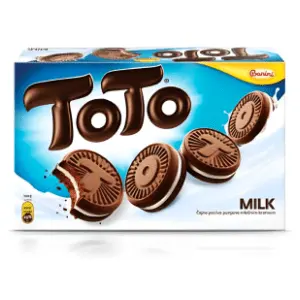 Biskvit BANINI Toto milk 195g slide slika