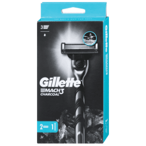 Brijač GILLETTE Mach 3 charcoal + 2 dopune gratis slide slika