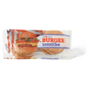 Burger zemičke TVOJIH 5 MINUTA 4x65g slide slika