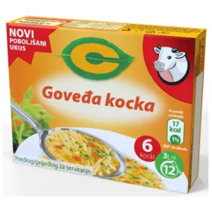 Kocka za supu C goveđa 60g slide slika