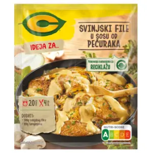 Dodatak C za svinjski file u sosu od pečuraka 39g slide slika