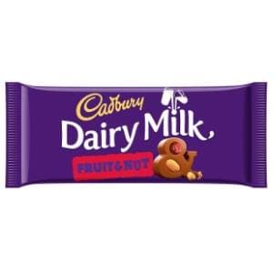 Čokolada CADBURY Dairy milk Fruit & Nut 110g