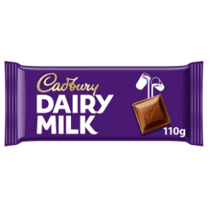 Čokolada CADBURY Dairy milk mlečna 110g