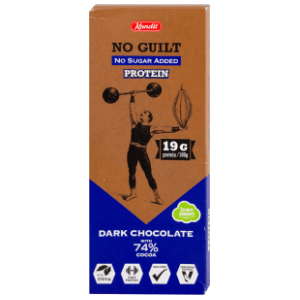 Čokolada KANDIT No guilt dark 74% protein 80g slide slika