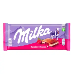 Čokolada MILKA Malina 100g slide slika