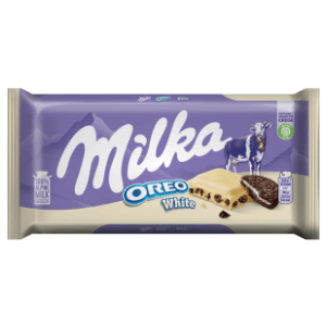 Bela čokolada MILKA Oreo white 100g slide slika