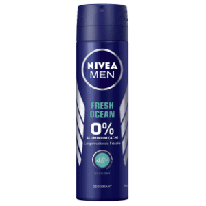 Dezodorans NIVEA Men fresh ocean 0% 150ml slide slika
