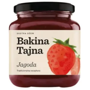 BAKINA TAJNA džem jagoda 375g slide slika