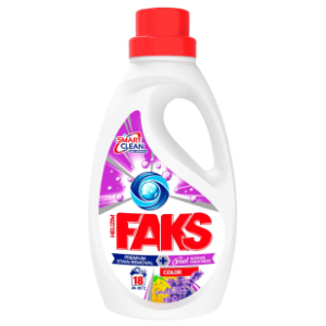 Tečni deterdžent za veš FAKS gel color lavanda i smilje 18 pranja (900ml)