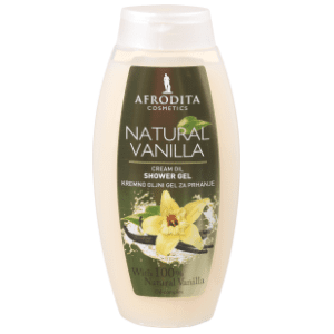 Gel za tuširanje AFRODITA Natural Vanilla 250ml
