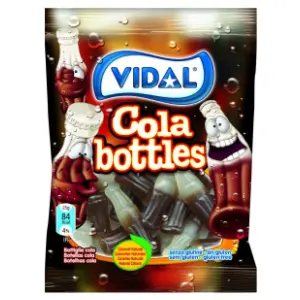 Gumene bombone VIDAL Cola bottles 100g slide slika