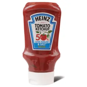 Kečap HEINZ 50% manje šećera i soli 435g slide slika