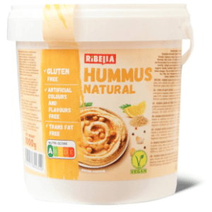 Hummus natural RIBELLA 1kg slide slika