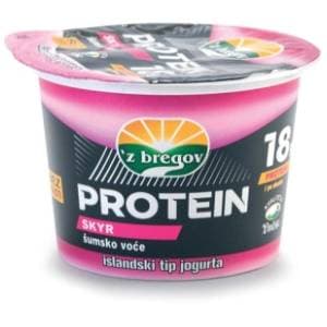 Jogurt skyr Z'BREGOV protein Šumsko voće 200g