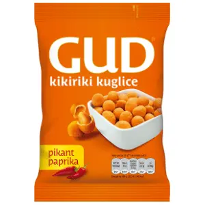 Kikiriki GUD kuglice paprika 95g slide slika