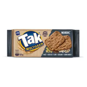 Krekeri JAFFA Tak multigrain nordic 125g slide slika