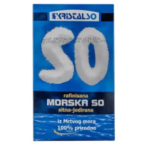 Morska so KRISTAL SO jodirana 1kg slide slika