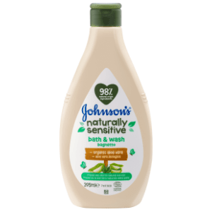 Dečija kupka JOHNSON'S Natural bio aloe vera 395ml slide slika