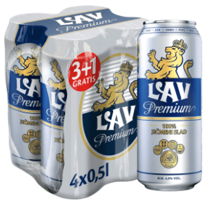 Pivo LAV Premium 0,5l 3+1 gratis slide slika
