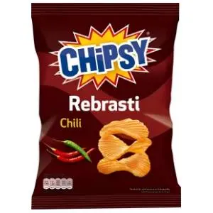 Čips CHIPSY rebrasti chili 60g slide slika