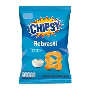 Čips CHIPSY rebrasti tzatziki 95g slide slika