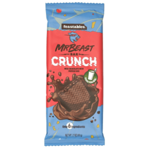 MR BEAST Crunch čokoladni bar 60g slide slika