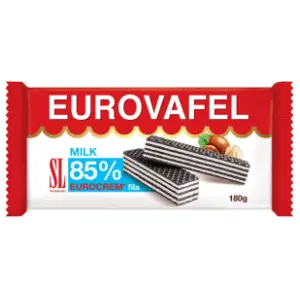 Napolitanke SWISSLION Eurokrem milk 85% fila 180g slide slika