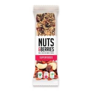 NUTS & BERRIES Supefoods bar 40g