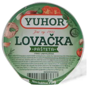 YUHOR pašteta Lovačka 75g slide slika