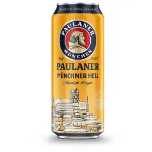 Pivo PAULANER svetlo minhensko 0,5l slide slika
