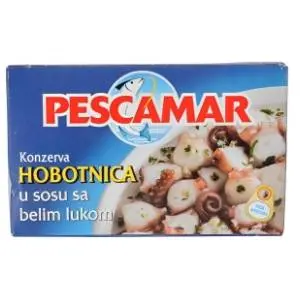 PESCAMAR hobotnica u sosu sa belim lukom 111g slide slika