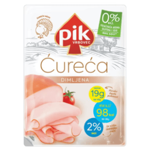 PIK Ćureća prsa dimljena slajs 100g slide slika