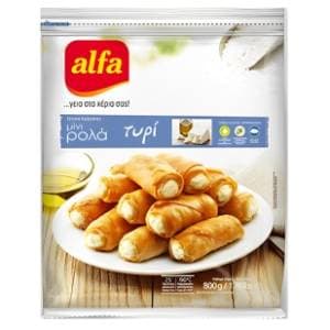 Pita ALFA Mini rolls feta sir 800g slide slika
